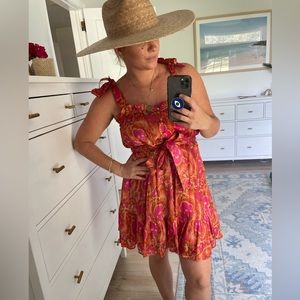 Cleobella silk dress.